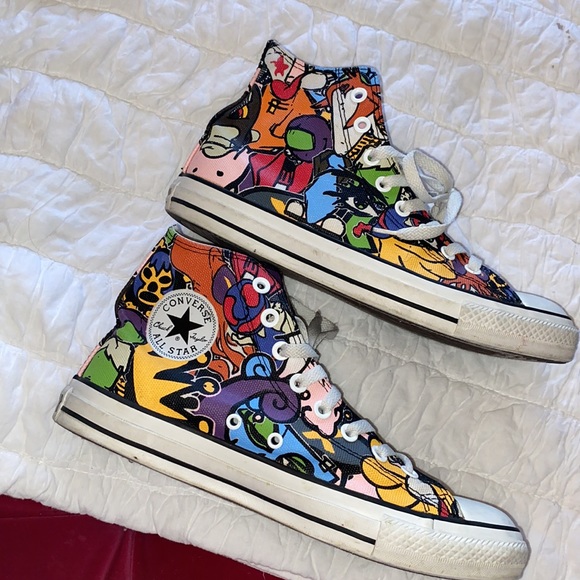 Converse Shoes - LIMITED EDITION Unique Colorful Converse